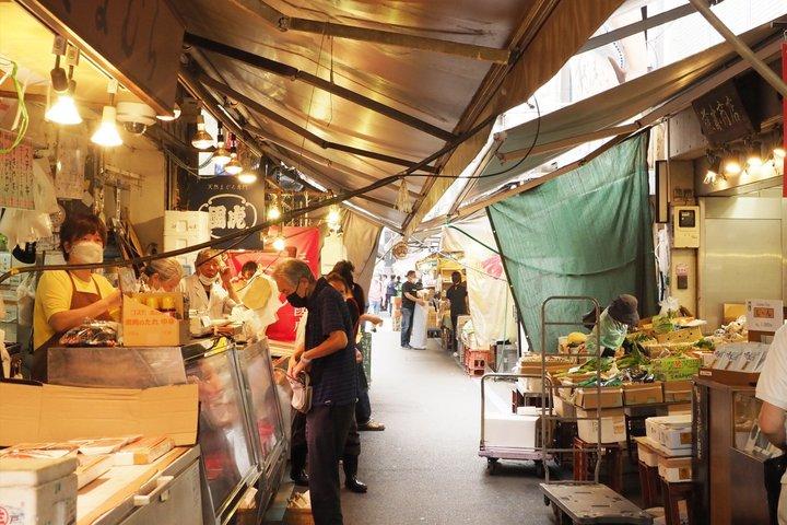 東京築地市場:伝統文化&屋台料理ツアー