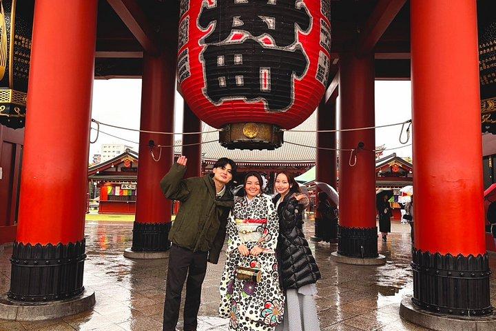東京プライベート浅草ウォーキングツアー：浅草寺＆フォトスポット