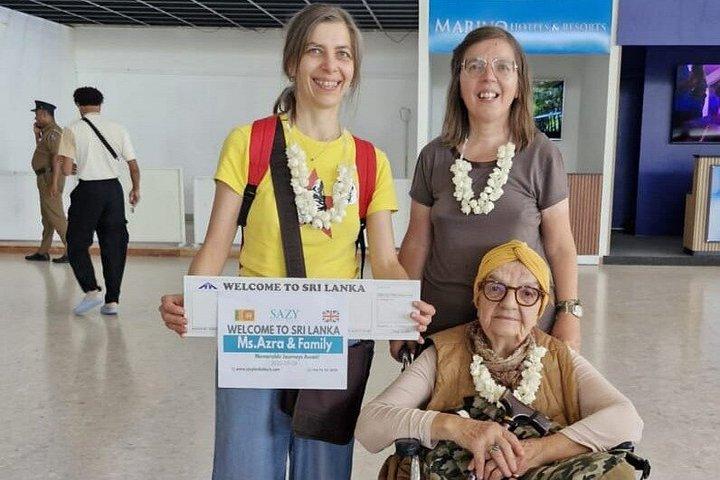 コロンボ空港からスリランカの目的地へのプライベート送迎