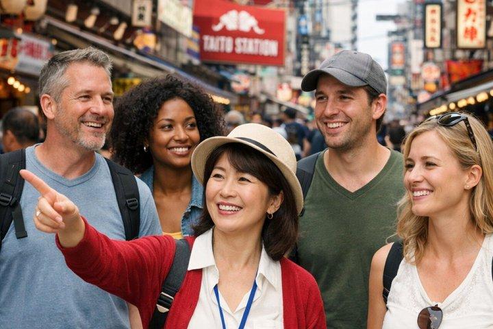 Asakusa : 3.5 - timme Historievandring i stort