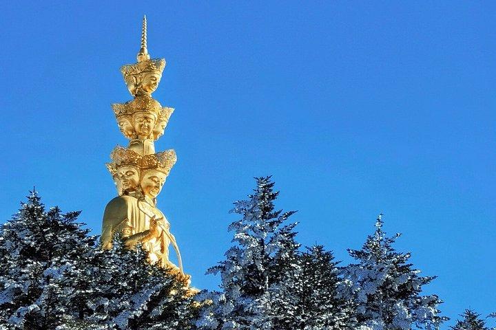 ユネスコツアー2日間ジャイアントパンダ、楽山仏、峨眉山