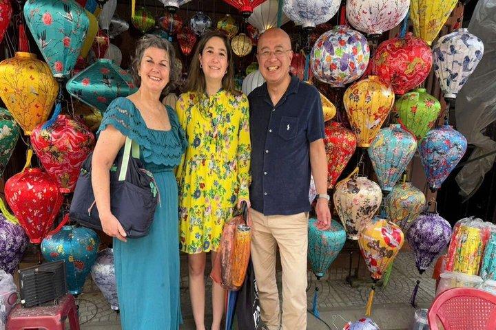 Desde Da Nang : Tour por el casco antiguo de Hoi An, mercado nocturno y paseo en barco