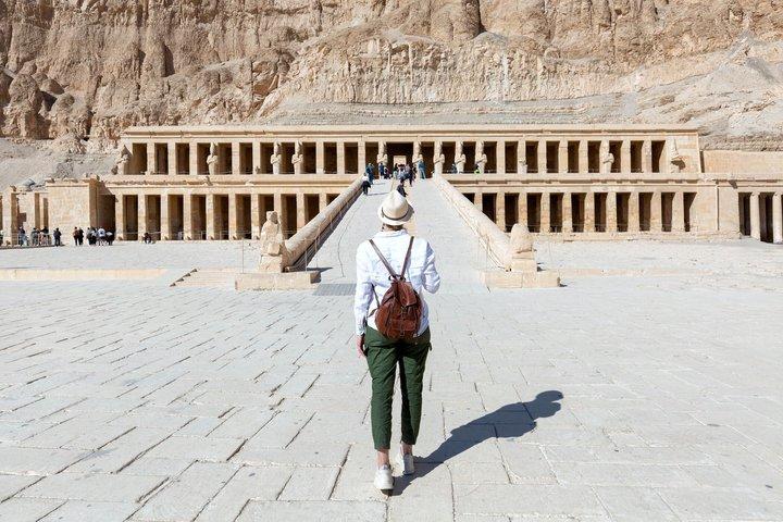 Hurghada till Luxor Valley of the Kings och Karnak Temple