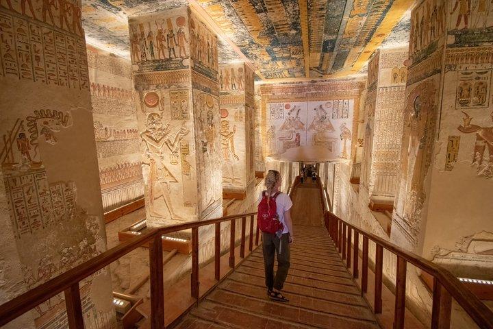 Hurghada till Luxor Valley of the Kings och Karnak Temple