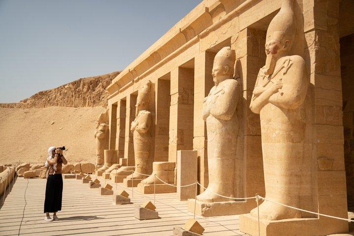 Hurghada till Luxor Valley of the Kings och Karnak Temple