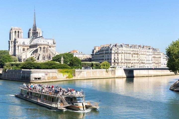 1 - Ticket voor een rondvaart over de Seine vanaf de Eiffeltoren