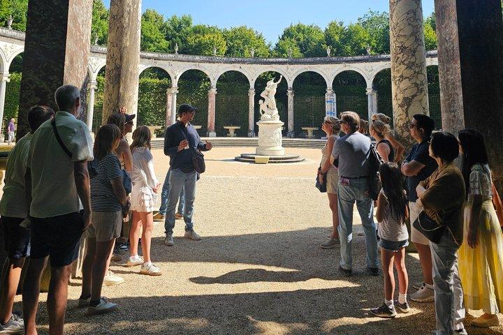 Versailles Golf Warenkorb Führung und romantisches Boot mit Champagner