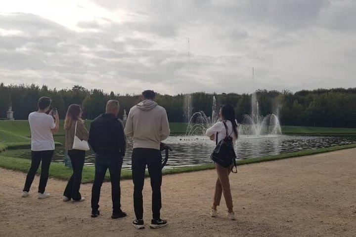 Versailles Golf Warenkorb Führung und romantisches Boot mit Champagner