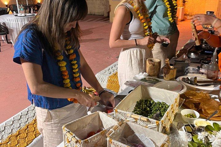Jaipur Rooftop Cooking Classes: Rajasthani e Cozinha Índia