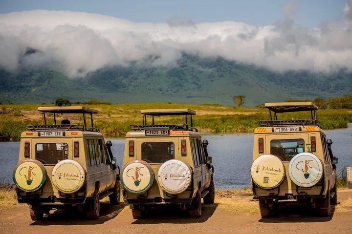 6-daagse privé kampeersafari in Tanzania vanaf de luchthaven Kilimanjaro