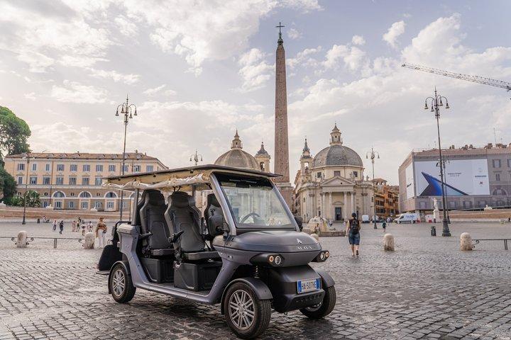 Rome City Center Customizable Private Golf Cart Tour