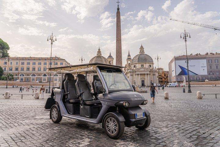 Rome City Center Customizable Private Golf Cart Tour
