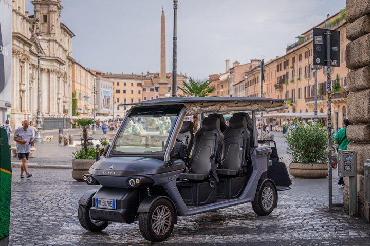 Rome City Center Customizable Private Golf Cart Tour