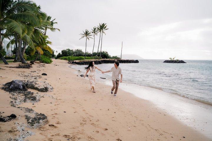 Sesión de fotos de vacaciones privadas con fotógrafo en Oahu