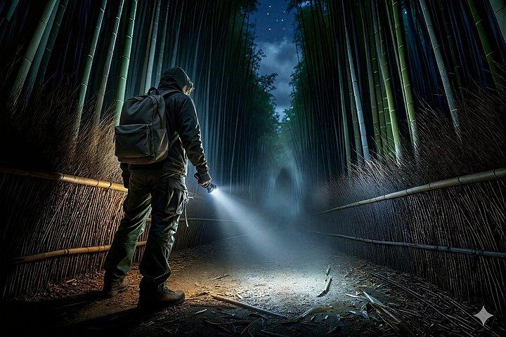 京都ゴーストツアー： 暗黒物語、都市伝説、竹林の夜