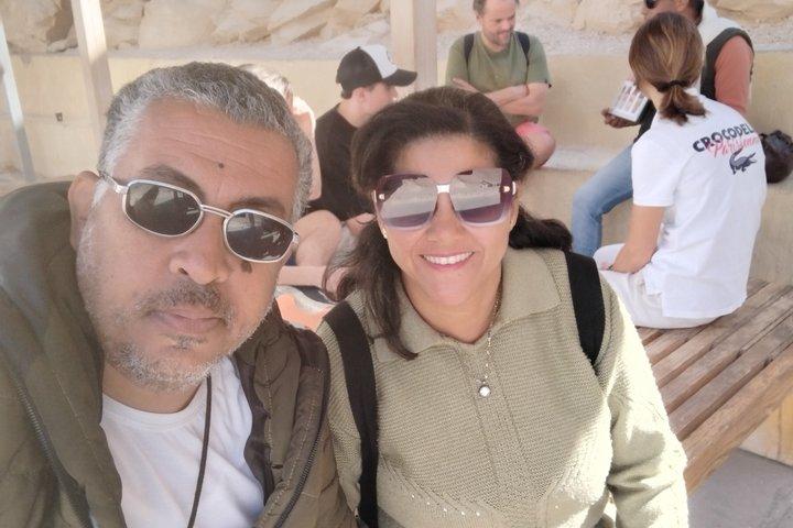Karnak tempel & luxe tempel & lunch & Nie triip fallouka l