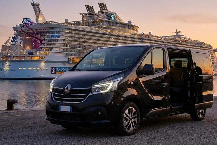 Transfer vom Kreuzfahrthafen Civitavecchia nach Rom oder FCO