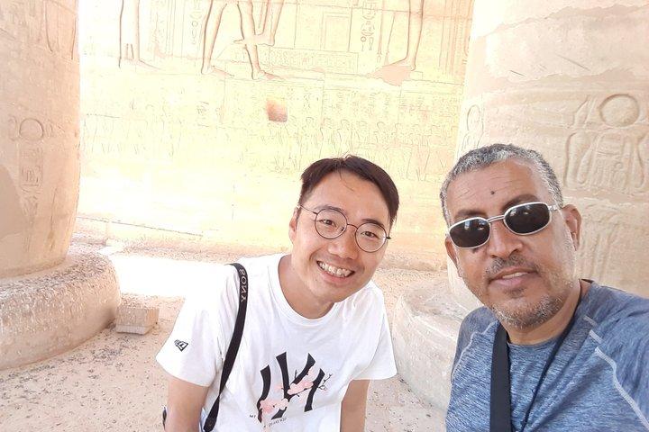 Karnak tempel & luxe tempel & lunch & Nie triip fallouka l