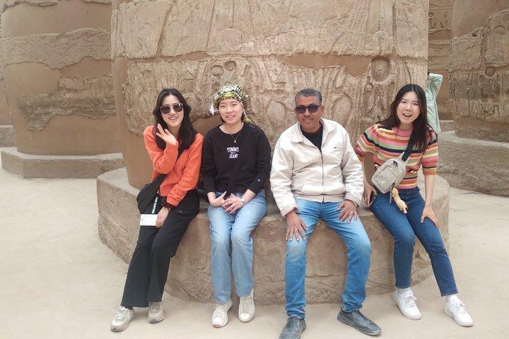 Karnak tempel & luxe tempel & lunch & Nie triip fallouka l