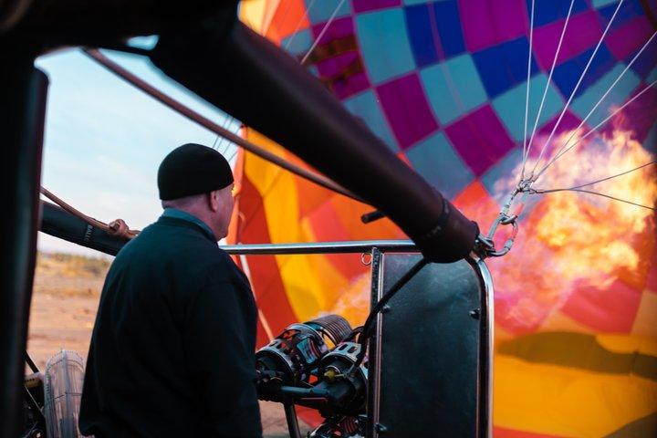 Phoenix Morgen Heißluftballonfahrt mit Sekt + Frühstück
