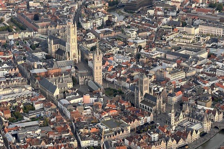 Montgolfière au-dessus de Gand