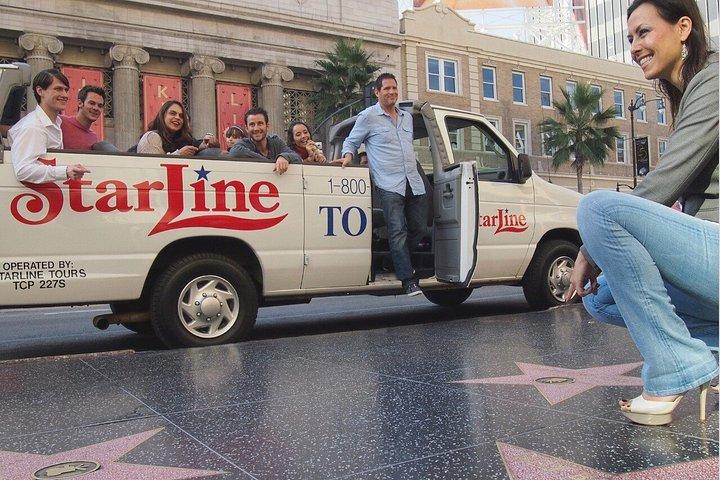 Warner Bros. Tour & Celebrity Homes Tour Package with Shuttle