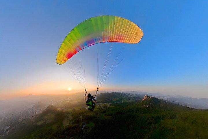 Parapendio tandem a Salisburgo dal monte Gaisberg