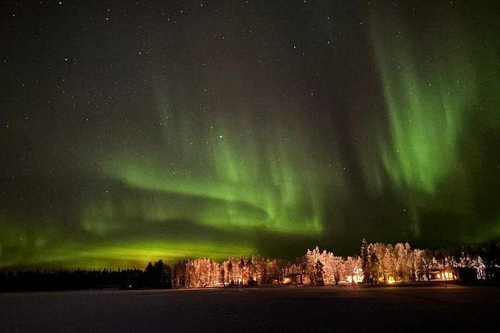 Northern Lights Hunt Including Snacks on Campfire from Rovaniemi