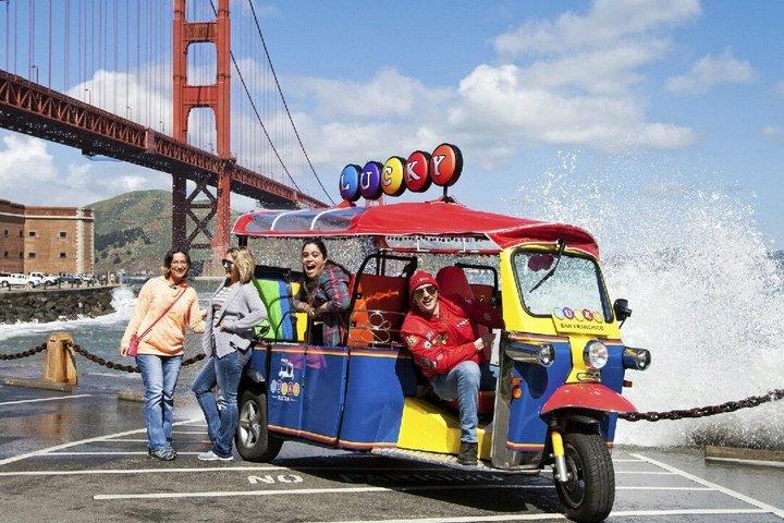 Bay Cruise plus San Francisco privat tur Lucky Tuk Tuk