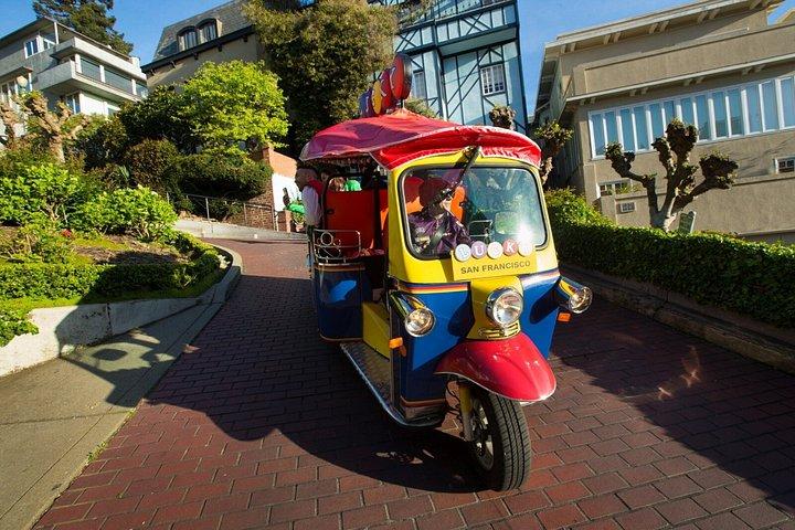 ベイクルーズプラスサンフランシスコプライベートツアーラッキートゥクトゥク