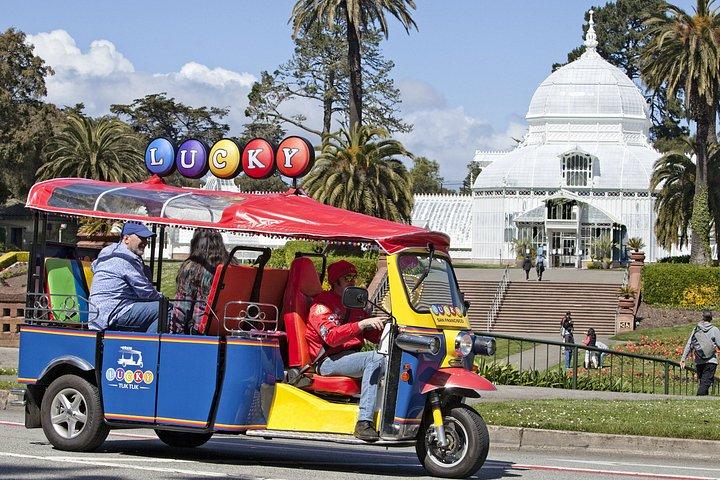 ベイクルーズプラスサンフランシスコプライベートツアーラッキートゥクトゥク