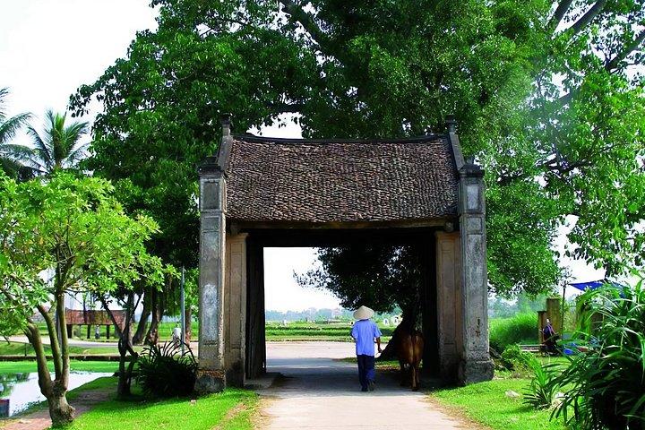 ハノイ プライベート ドゥオンラム古村ツアー