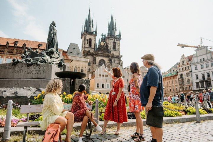 Private Prague City Highlights Tour com uma parada em um café checo