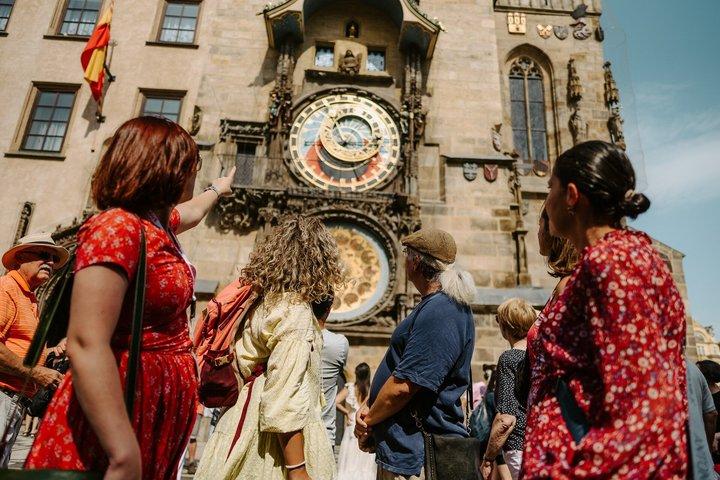 Visite privée des temps forts de Prague avec arrêt dans un café tchèque