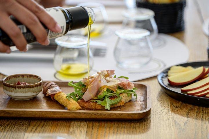 Degustación de aceite de oliva Santorini y experiencia de granja a mesa