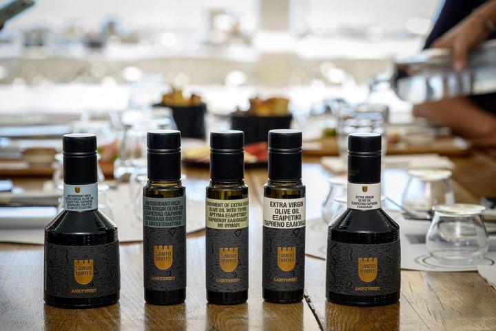 Degustação de azeite de Santorini e experiência Farm to Table