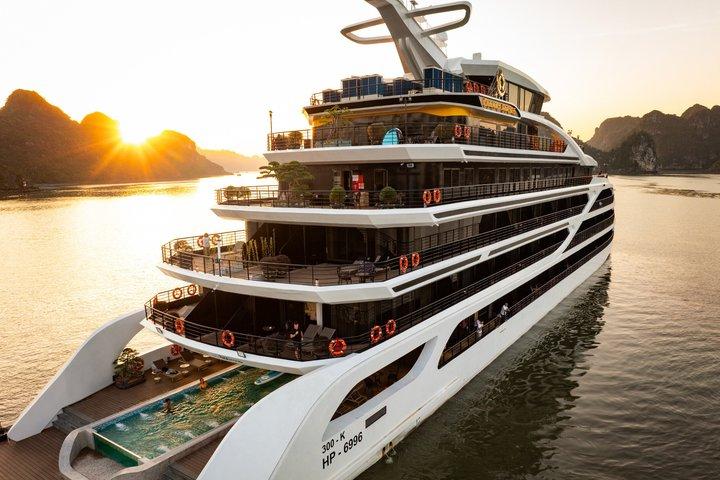 Croisière Diana 6 étoiles de luxe 2 jours 1 nuit Ha Long Lan Ha Bay