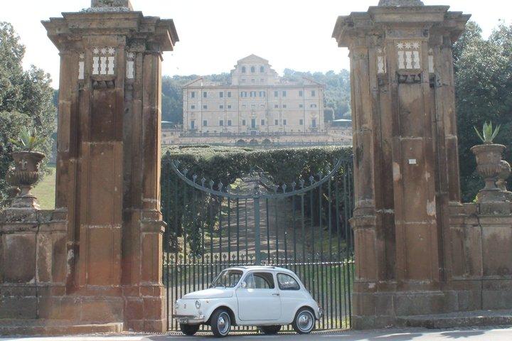 A trip to the Castelli Romani in a vintage Fiat 500