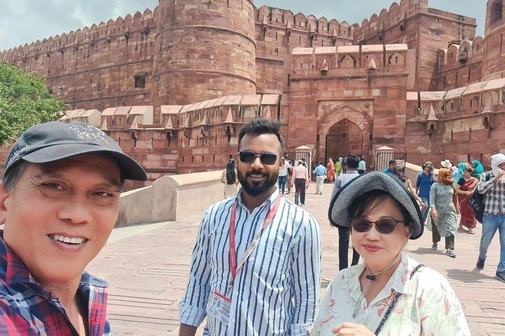 Privétour Taj Mahal vanuit Jaipur met de auto