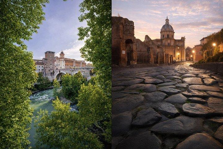 日没までのローマの風景:光とアイコンの間のフォトツアー