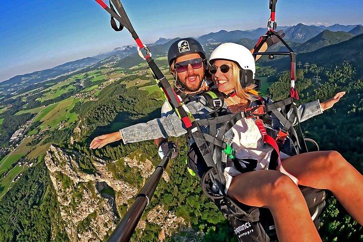Parapendio tandem a Salisburgo dal monte Gaisberg