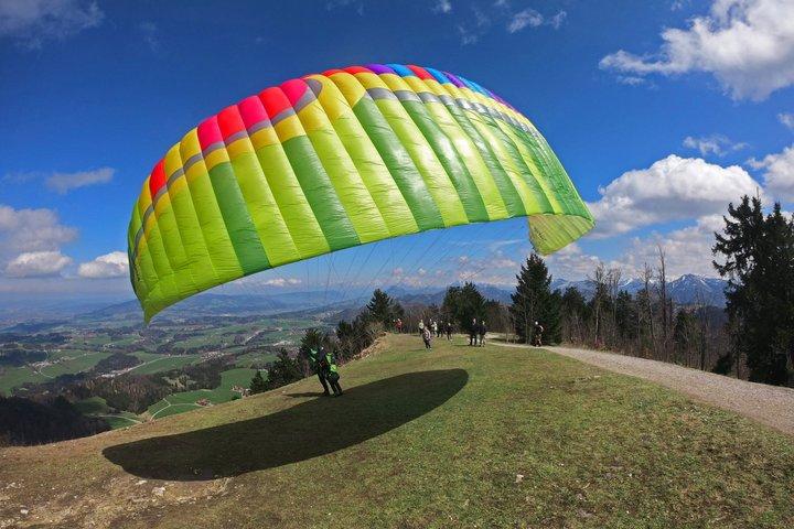 Parapendio tandem a Salisburgo dal monte Gaisberg