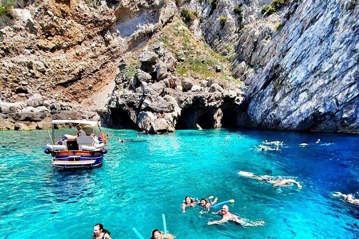 Privéboottocht van Praiano naar Capri