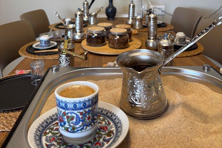 カッパドキアコーヒー儀式 : トルココーヒー・オン・サンドワークショップ