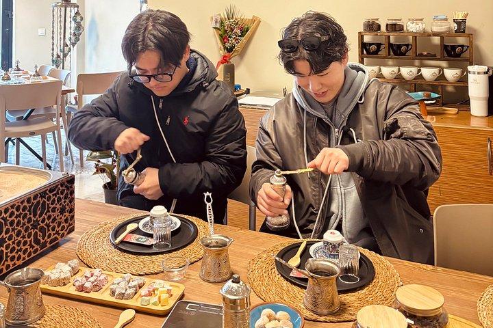 カッパドキアコーヒー儀式 : トルココーヒー・オン・サンドワークショップ