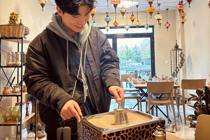 カッパドキアコーヒー儀式 : トルココーヒー・オン・サンドワークショップ