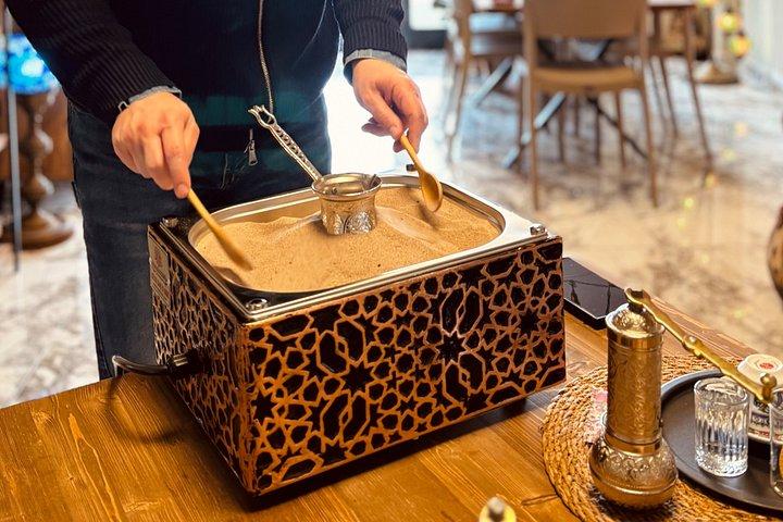 カッパドキアコーヒー儀式 : トルココーヒー・オン・サンドワークショップ