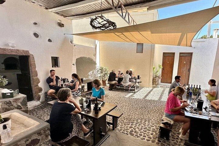 Santorini Wine Tour in two or three Wineries