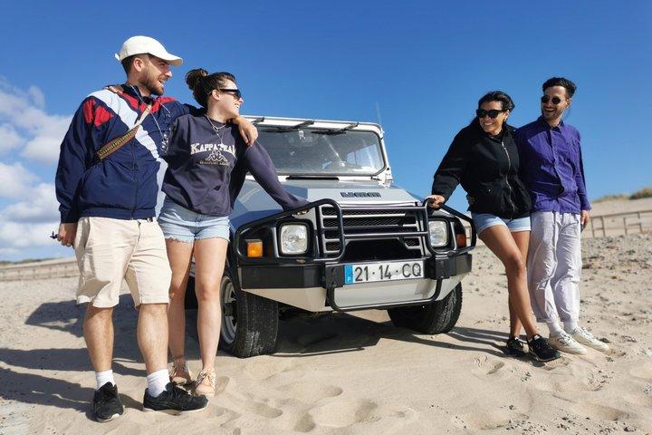 リスボン送迎、シントラ、ロカ岬、カスカイス 4x4 プライベート ツアー
