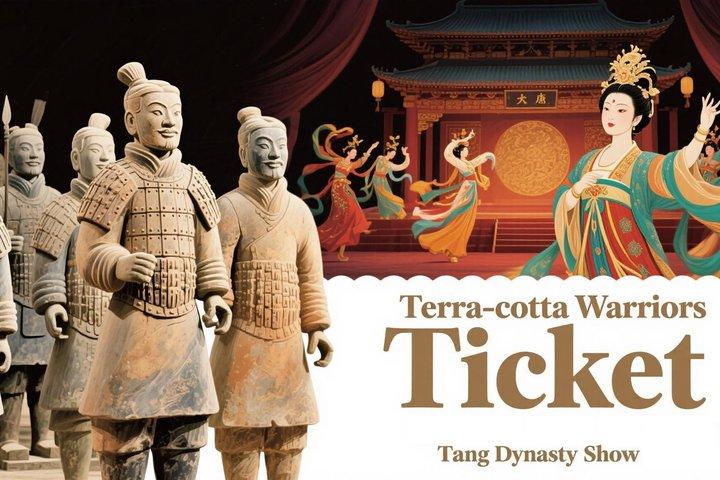 Terra-cotta Warriors Ticket Optionales Ticket für Tang Dynasty Show